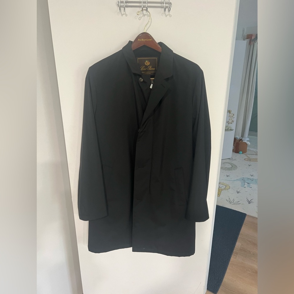 Loro Piana rain storm system rain coat.